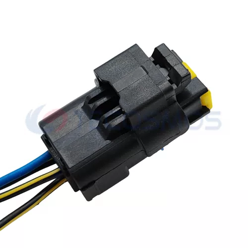 Waterproof Wire Connector Cable Harness Automotive Enclosure Connectors Are Available for Cadillac 4pin Female 15369055 - image 2